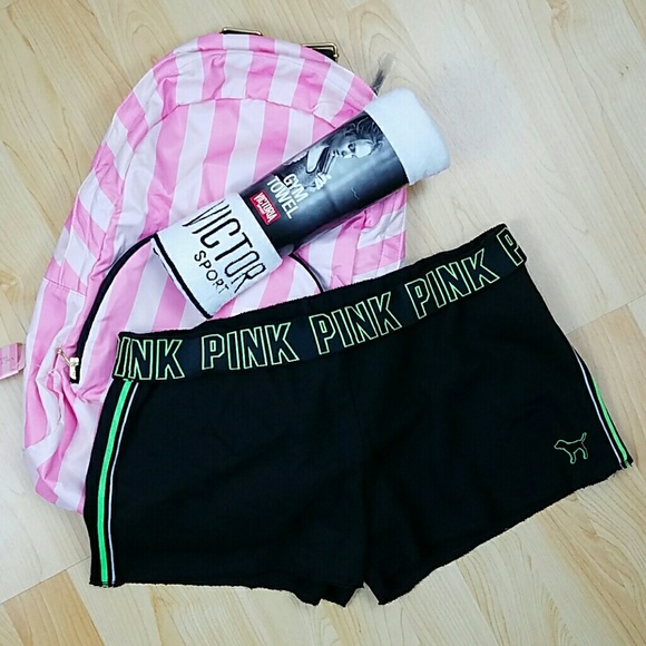 PINK Victoria's Secret Pants - Pink Victoria's Secret Shorts NWT